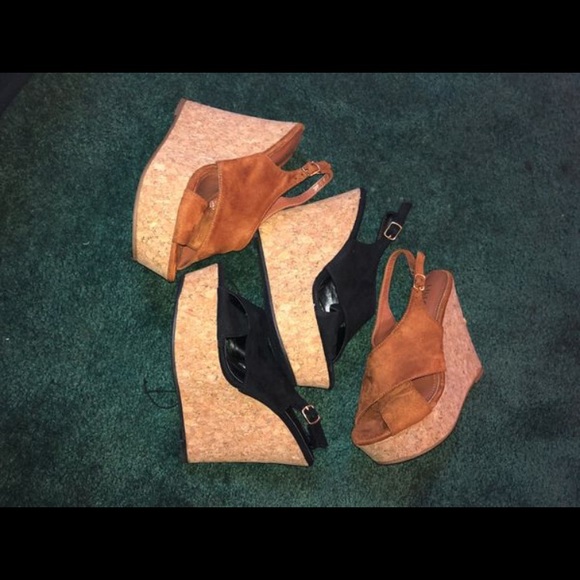 Wedge cork heels - Picture 2 of 4
